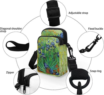 DISNIMO Small Crossbody Bags for Women Trendy Cross Body Cell Phone Shoulder Bags Purses with Adjustable Strap