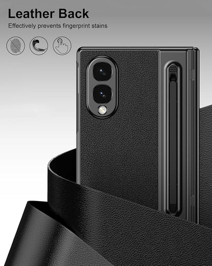 Galaxy Z Fold 8 Wide Case with S Pen Holder & Stylus, Full Body Hinge Case | Galaxy Z Fold 8 & Fold 8 Wide Case with HD Screen Protector, Shockproof Protection Cover, Phone Case mit Hinge & S Pen Stylus