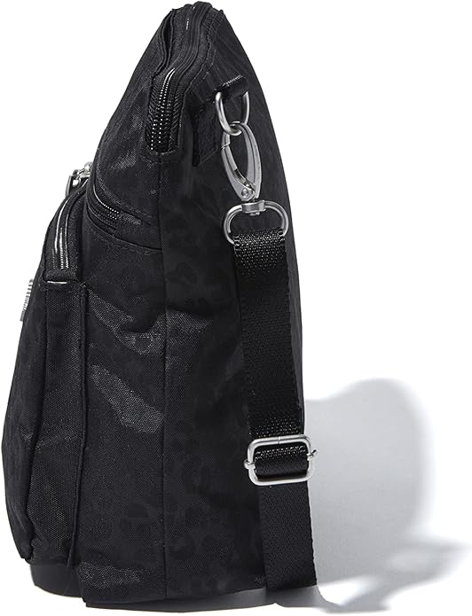Baggallini Modern Pocket Crossbody Bag for Women, 8.5"x8.5" Handbag Purse with RFID, Lightweight Water-Resistant