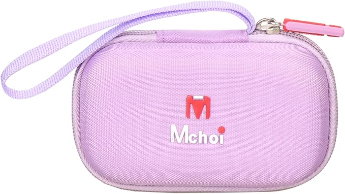 Mchoi Hard Storage case for Anker Power Bank USB C Charger Block, 3-in-1 5,000mAh Portable Charger (Purple)
