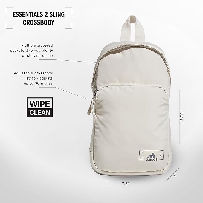 adidas Essentials Crossbody – Athletic Sling Bag with Phone Pocket