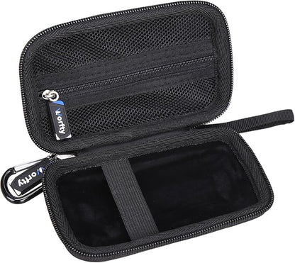 Case for TRKOY Magsafe Portable Charger(W5)/ Baseus Picogo Qi2.2 25W(E0028V00)/Qi2 15W Magsafe(PPKPC-1027G) - Travel Protective Carrying Storage Bag (Black)