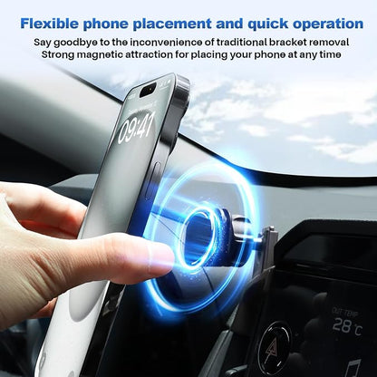 KUNGKIC for Subaru Crosstrek 2023 2024 2025 Magnetic Universal Auto Cell Phone Holder Car Cradle Rotatable Clip Cell Phone Cradle Mount Fit 3.5-5.5In Phone Interior Accessories