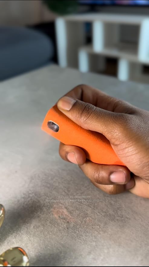 Generic Touchscreen Mist Spray Cleaner - Lens & Screen Cleaner for Laptop, MacBook, iPhone Screen, Android Screen Cleaner. 2 in 1 Spray and Microfiber Screen Cleaner. (Burnt Orange)