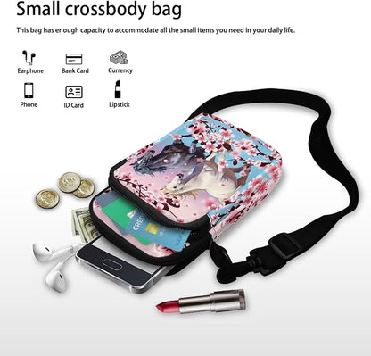 DISNIMO Small Crossbody Bags for Women Trendy Cross Body Cell Phone Shoulder Bags Purses with Adjustable Strap