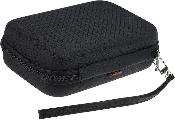 Navitech Black Power Bank EVA Cover/Case/Travel Case Compatible with Anker PowerCore 5000 Portable Charger, Ultra-Compact Power Bank