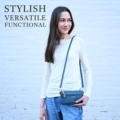 Save the Girls Cell Phone Purse - Touch Screen Women’s Crossbody Bag - Clutch Purses for Women (Bella) | Touch Screen, for Women