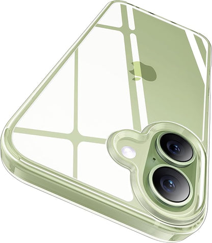CASEKOO for iPhone 17 Case Smooth Crystal Clear, Patented Anti-Yellow & Virgin TPU, 15FT Military-Grade Drop Protection, Slim Transparent Women Men Funda para for iPhone 17 Phone Case 6.3 inch, Clear