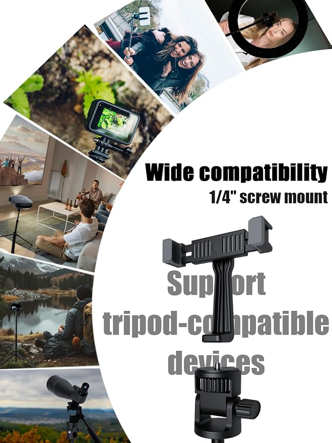 70" Tripod for Action Camera Extendable Selfie Stick Tripod for GoPro Max2/ Hero13/12/11/10 DJI OSMO Pocket 3 & Action 6/5 pro/4, Insta360 X5/X4