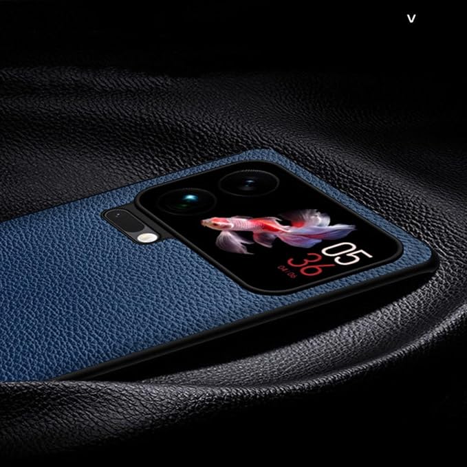 Shockproof Case for Xiaomi 17/17 Pro/17 Pro Max, Slim Leather Cover Minimalist Cross Texture Anti-Fingerprint Case,17pro,Black