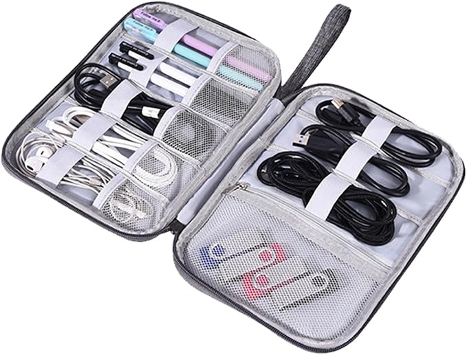 Organizer Case Small Electronic Devices USB Charger Accessories Mouse Phone Cable SD Power Bank Earphone