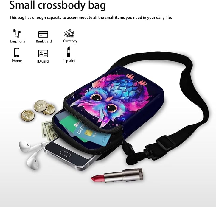 DISNIMO Small Crossbody Bags for Women Trendy Cross Body Cell Phone Shoulder Bags Purses with Adjustable Strap