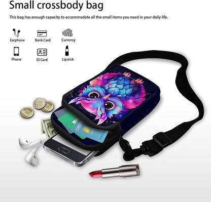 DISNIMO Small Crossbody Bags for Women Trendy Cross Body Cell Phone Shoulder Bags Purses with Adjustable Strap