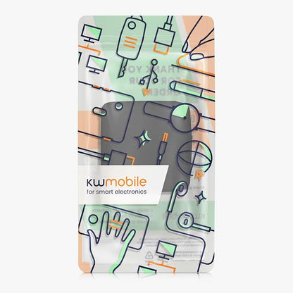 kwmobile Case Compatible with Anker Zolo 140W - Portable Powerbank Cover - External Battery Charger Bag, Shockproof - Black