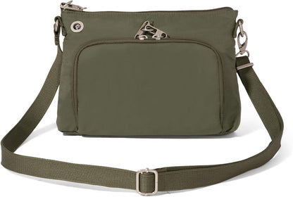 Baggallini womens Securtex Anti-theft Memento Crossbody Bag