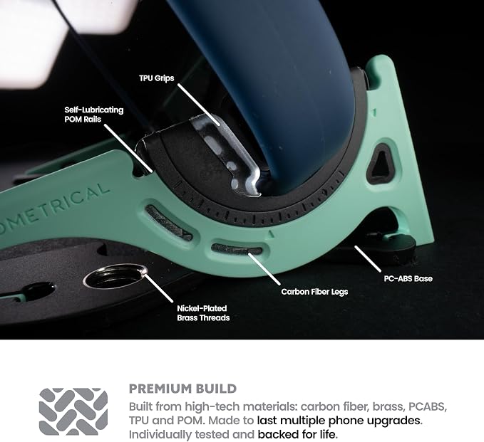 Pocket Tripod PROv2 Wallet-Size iPhone Tripod - Universal Kit (Jasper Green)