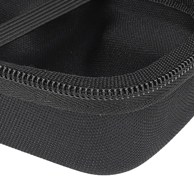 PUSOKEI Battery Storage Bag Reduce Impact Force Power Bank Carrying Case for Portable Charger (Black)