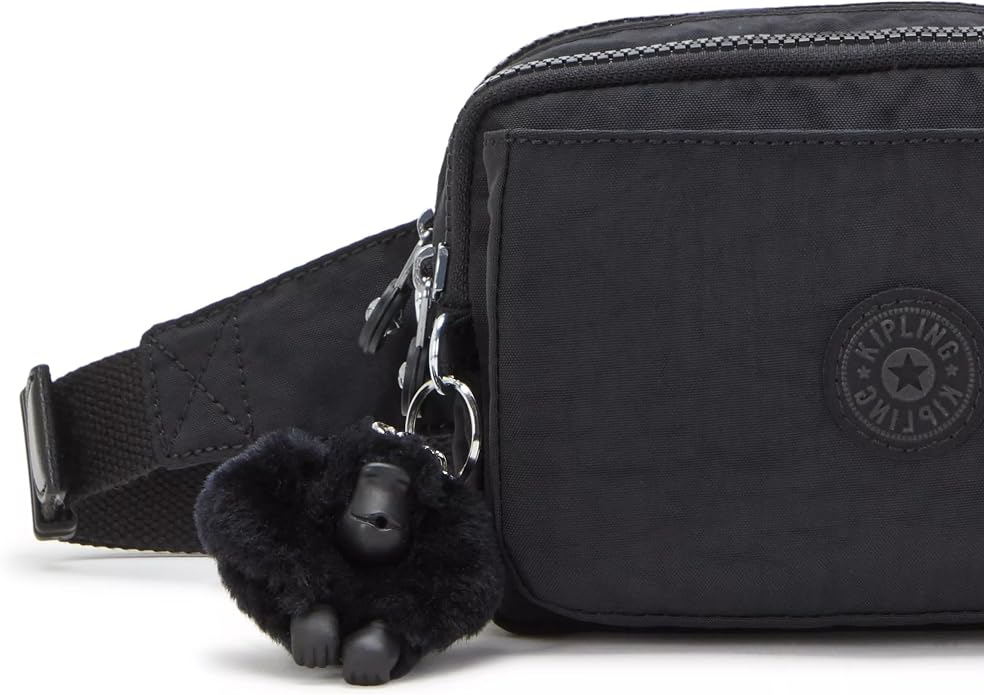 Kipling Women’s Abanu Multi Crossbody Bag, Lightweight, Adjustable Nylon Waist Pack with Multi-Compartment Zip Pockets