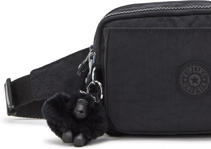 Kipling Women’s Abanu Multi Crossbody Bag, Lightweight, Adjustable Nylon Waist Pack with Multi-Compartment Zip Pockets