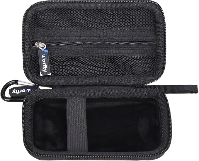 Case for TRKOY Magsafe Portable Charger(W5)/ Baseus Picogo Qi2.2 25W(E0028V00)/Qi2 15W Magsafe(PPKPC-1027G) - Travel Protective Carrying Storage Bag (Black)