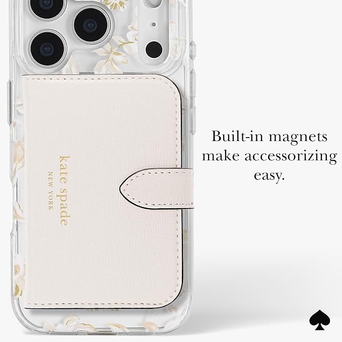 kate spade new york iPhone 17 Pro Case - Compatible with MagSafe - Designer Phone Case - Autumn Toile