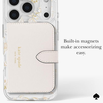 kate spade new york iPhone 17 Pro Case - Compatible with MagSafe - Designer Phone Case - Autumn Toile