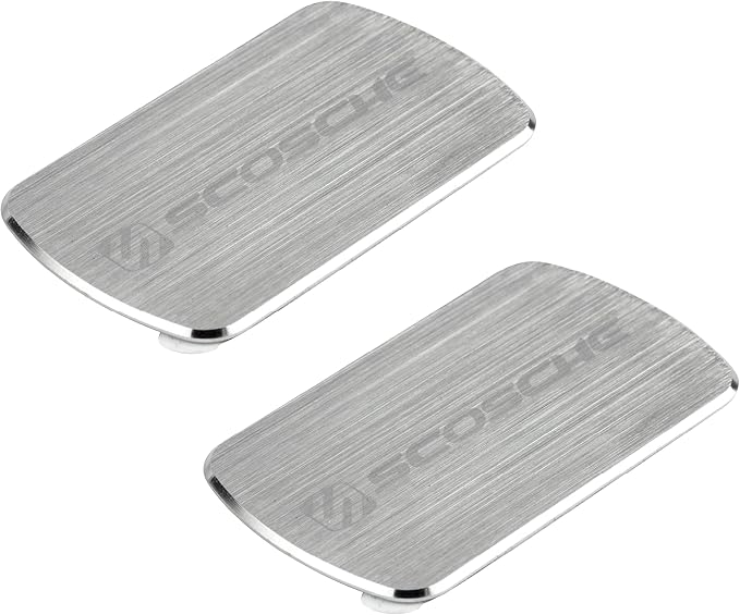 Scosche MPQ5RKi-2PKBP0 MagicPlate Replacement Plate Kit for Scosche MagicMount Magnetic Mount, Non-Magnetic and Charge Mounting Systems