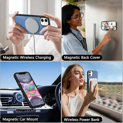 Wallet Case for iPhone 11 with Card Holder/Crossbody Wallet/Strap| RFID Blocking | Magnetic | Kickstand | Detachable | PU Leather Phone Case for iPhone 11,6.1 in,Sky Blue