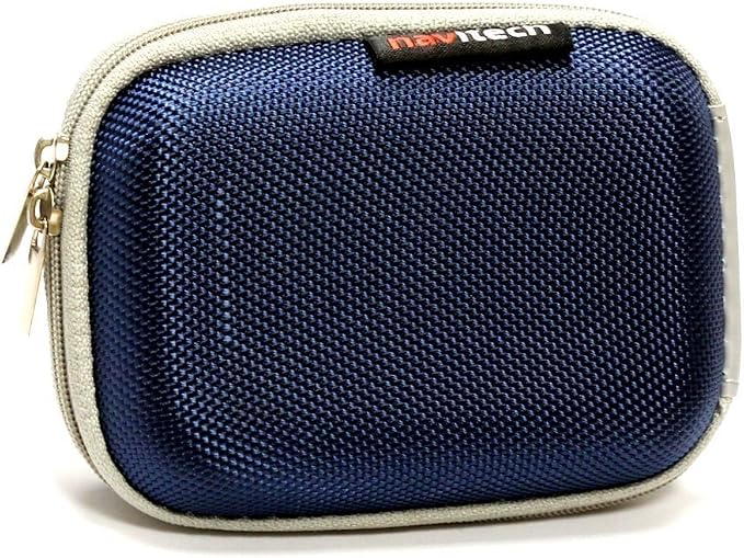 Navitech Blue Power Bank EVA Cover/Case/Travel Case Compatible With RAVPower Portable Charger 6700mAh Power Bank External Battery Pack