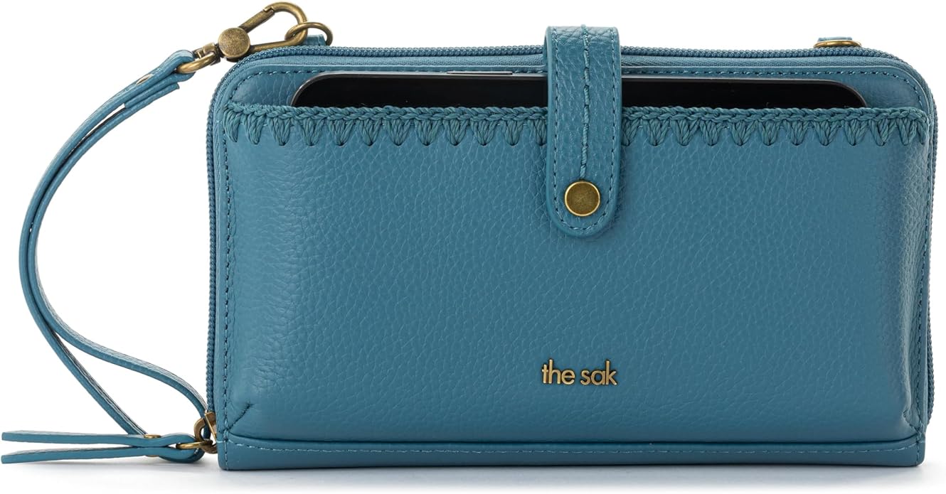 The Sak Iris Smartphone Crossbody Purse - Small Women's Cellphone Bag & Wallet For Everyday- Convertible Wristlet With Zipper