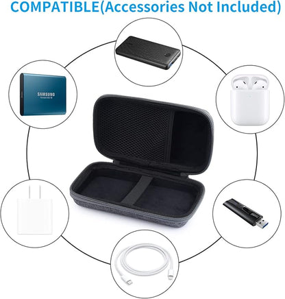 Skynew Power Bank Case for INIU 20000mAh Power Bank, Portable Charger Case for Durecopow 20000mAh Solar Power Bank and iMuto 30000mAh Power Bank with Carabiner