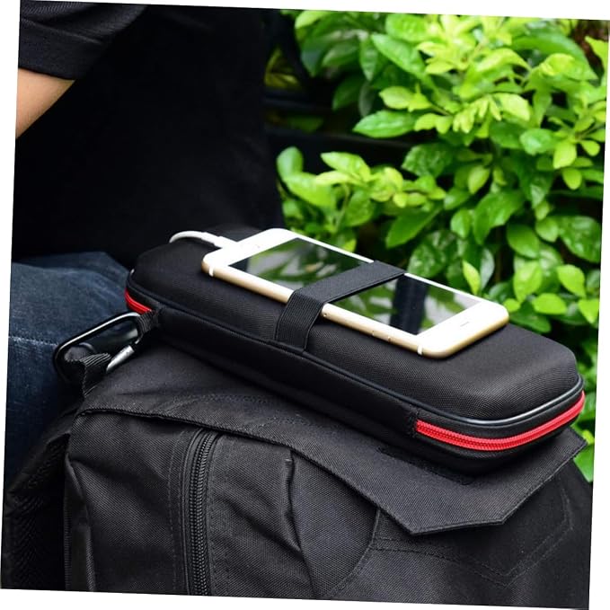 Hemobllo 26800mah Multi-use Eva Shockproof Travel Organizer Case for Power Banks Charging Cables Headphones Zipper Pouch