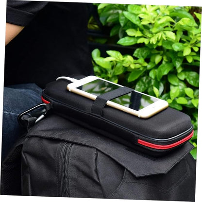Hemobllo 26800mah Multi-use Eva Shockproof Travel Organizer Case for Power Banks Charging Cables Headphones Zipper Pouch