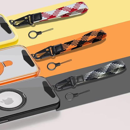 Stretchy Wristlet Keychain, Wrist Lanyard Strap Key Chain Holder to Hold Keys Wallet Phone ID Badge for Men Women