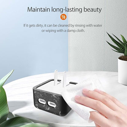 Case for Apple 35W Power Adapter,NOUKAJU Silicone Protective Cover,Drop-Proof,Scratch-Proof,Shock-Proof,Protective Case for Apple 35W Charger(Black)