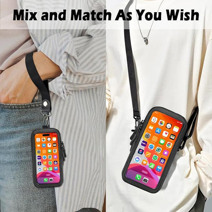 Prime Comfort Phone Holder, Armband, Clear Crossbody Phone Bag, Phone Purse