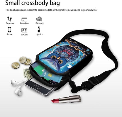 DISNIMO Small Crossbody Bags for Women Trendy Cross Body Cell Phone Shoulder Bags Purses with Adjustable Strap