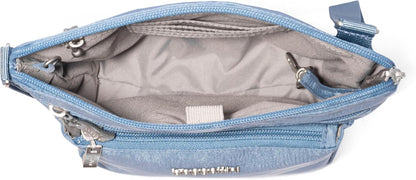 Baggallini Pocket Crossbody Bags for Women 8x8 Small Lightweight Durable Water-resistant Travel Purse W/Rfid