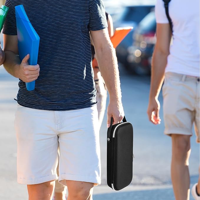 EVA Hard Case Compatible with Anker Prime Power Bank 27,650mAh 250W & Charging Base 100W, Storage Case for Charging Cable, Drop-Proof and Wear-Resistant