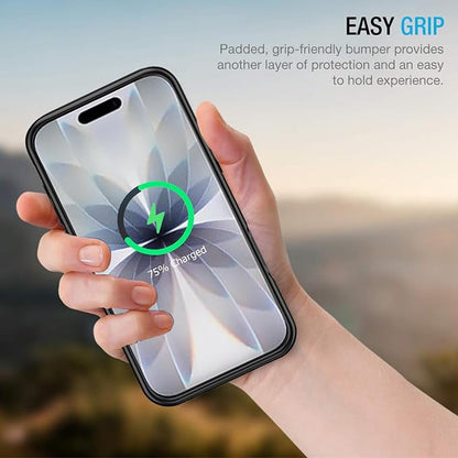 Battery Case for iPhone 17, Enhanced 10000mAh Portable Protective Wireless Charging Case Support Carplay Compatible with iPhone 17 (6.3 inch) Rechargeable Extended Battery Charger (Black)