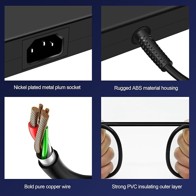230W Charger for MSI GS66 GS65 GS76 GS75 Stealth WS75 WS76 WS65 WS66 P65 P75 Creator 15 17 MSI Chicony A17-230P1A A12-230P1A Power Supply Adapter Cord