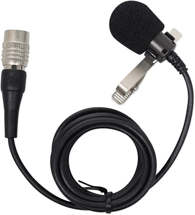 Audio-Technica Audio Technica AT829CW Lavalier Microphone for AT UniPak, black