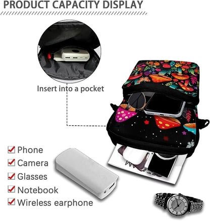 Men's Crossbody Bag, Small Cell Phone Wallet, Women's Shoulder Handbag, Travel Gym Bag