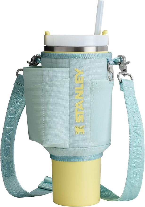 STANLEY All Day Quencher Carry All for 40 oz Tumbler with Handle | Crossbody Bag with Phone Holder Pocket, Card Sleeve & Detachable Strap | Water Bottle Carrier Bag | BPA-Free |