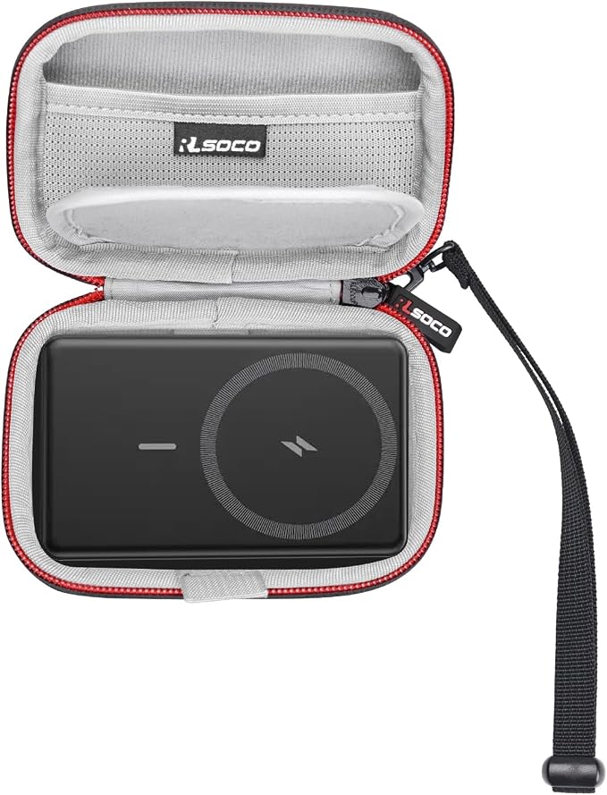 RLSOCO Hard Case for Anker 621/622/633 Magnetic Portable Charger (MagGo) & Anker MagGo Ultra Slim/MagGo 10000mAh Power Bank (Case Only)