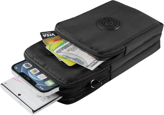 Cell Phone Armband Bag Purse with Crossover Body Shoulder Strap for Samsung Galaxy S22 Ultra Plus S21 FE A03S A12 A32 5G A42 5G A5