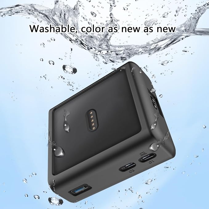 QMQJIA and Dirt Silicone Protective Case Shell for 100W Charging Base Extends Life