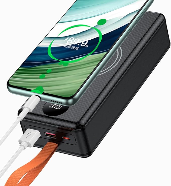 ordinarYone Removable 16 Slot 21700 Battery Case for Power Charging Features LED Camping Light Multi Mode and Protections