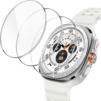 JETech Screen Protector for Galaxy Watch Ultra/6 Classic 47mm, 3-Pack | Tempered Glass Protection, HD Clear, Anti-Scratch Design