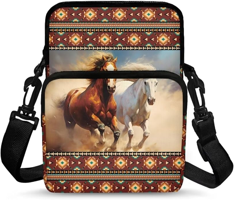 Men's Crossbody Bag, Small Cell Phone Wallet, Women's Shoulder Handbag, Travel Gym Bag